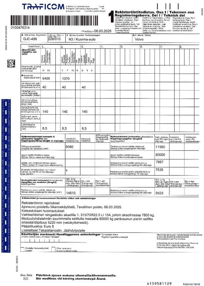 Camião furgão Volvo FM 13: foto 21