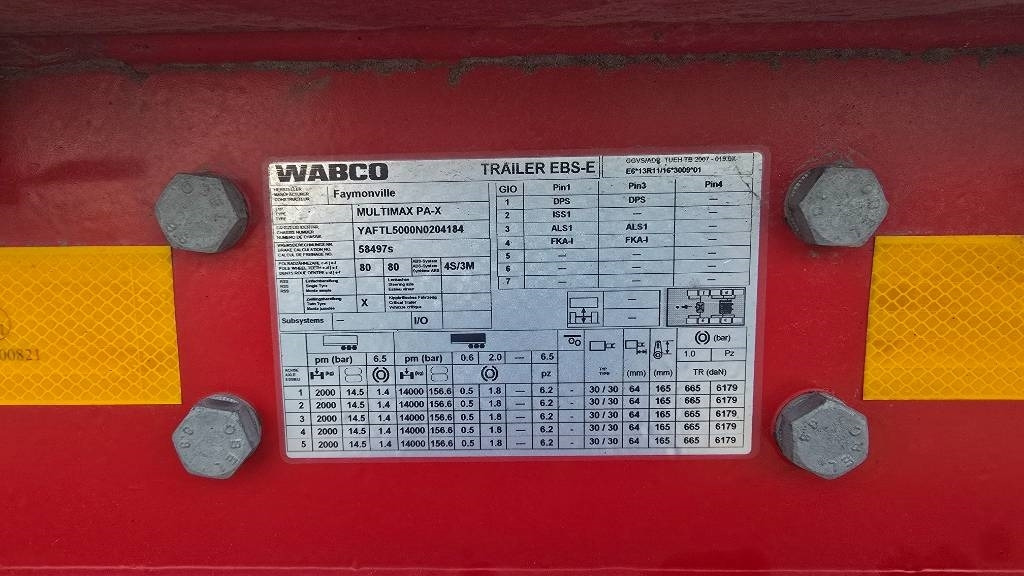 Faymonville Multimax, Multi Z5HWAA, PA-X - Semi-reboque baixa: foto 5 Faymonville Multimax, Multi Z5HWAA, PA-X - Semi-reboque baixa: foto 5