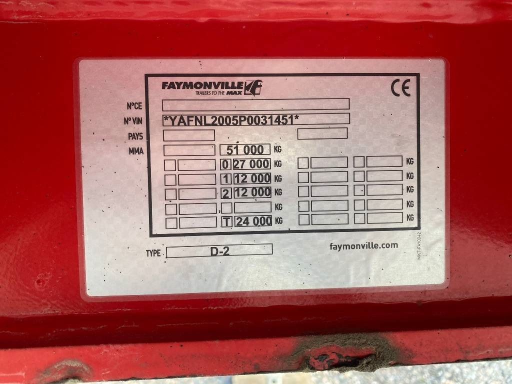 Faymonville siipi adapteri 2+4 - Semi-reboque baixa: foto 2 Faymonville siipi adapteri 2+4 - Semi-reboque baixa: foto 2