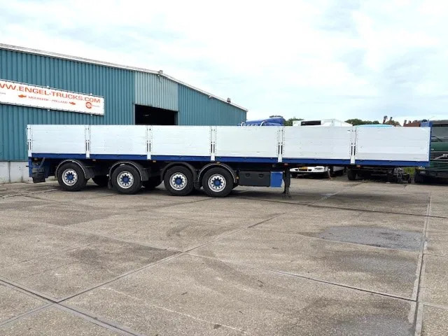 Kwb KWB P-504-STI-H 4-AXLE FLATBED TRAILER (SAF AXLES / 2x STEERING AXLE / 2x LIFT-AXLE / ALUMINIUM SIDE BORDS /ABS-EBS) - Semi-reboque plataforma/ Caixa aberta: foto 4 Kwb KWB P-504-STI-H 4-AXLE FLATBED TRAILER (SAF AXLES / 2x STEERING AXLE / 2x LIFT-AXLE / ALUMINIUM SIDE BORDS /ABS-EBS) - Semi-reboque plataforma/ Caixa aberta: foto 4