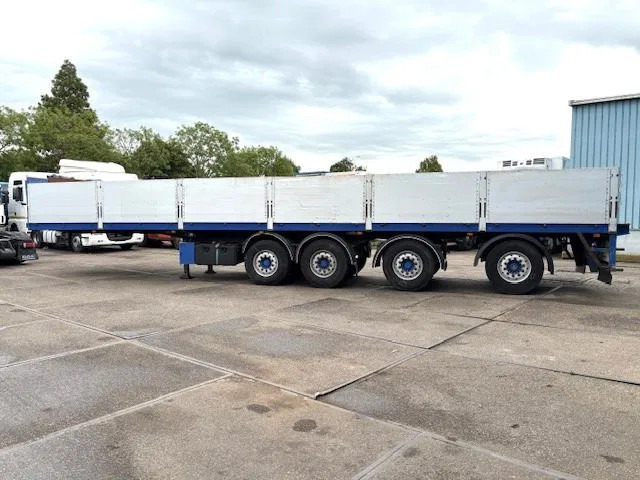 Kwb KWB P-504-STI-H 4-AXLE FLATBED TRAILER (SAF AXLES / 2x STEERING AXLE / 2x LIFT-AXLE / ALUMINIUM SIDE BORDS /ABS-EBS) - Semi-reboque plataforma/ Caixa aberta: foto 5 Kwb KWB P-504-STI-H 4-AXLE FLATBED TRAILER (SAF AXLES / 2x STEERING AXLE / 2x LIFT-AXLE / ALUMINIUM SIDE BORDS /ABS-EBS) - Semi-reboque plataforma/ Caixa aberta: foto 5