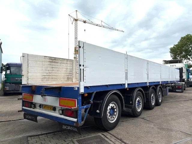 Kwb KWB P-504-STI-H 4-AXLE FLATBED TRAILER (SAF AXLES / 2x STEERING AXLE / 2x LIFT-AXLE / ALUMINIUM SIDE BORDS /ABS-EBS) - Semi-reboque plataforma/ Caixa aberta: foto 3 Kwb KWB P-504-STI-H 4-AXLE FLATBED TRAILER (SAF AXLES / 2x STEERING AXLE / 2x LIFT-AXLE / ALUMINIUM SIDE BORDS /ABS-EBS) - Semi-reboque plataforma/ Caixa aberta: foto 3