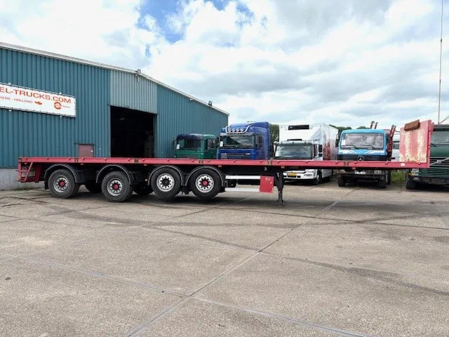 Kwb P-504-STI-H 4-AXLE FLATBED TRAILER (SAF AXLES / 2x STEERING AXLE / 2x LIFT-AXLE / ABS-EBS) - Semi-reboque plataforma/ Caixa aberta: foto 4 Kwb P-504-STI-H 4-AXLE FLATBED TRAILER (SAF AXLES / 2x STEERING AXLE / 2x LIFT-AXLE / ABS-EBS) - Semi-reboque plataforma/ Caixa aberta: foto 4