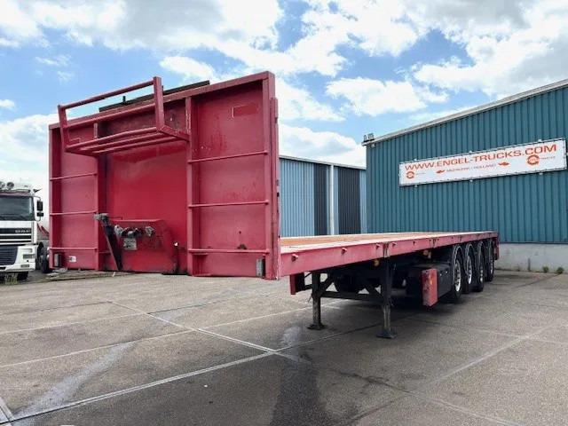 Kwb P-504-STI-H 4-AXLE FLATBED TRAILER (SAF AXLES / 2x STEERING AXLE / 2x LIFT-AXLE / ABS-EBS) - Semi-reboque plataforma/ Caixa aberta: foto 1 Kwb P-504-STI-H 4-AXLE FLATBED TRAILER (SAF AXLES / 2x STEERING AXLE / 2x LIFT-AXLE / ABS-EBS) - Semi-reboque plataforma/ Caixa aberta: foto 1