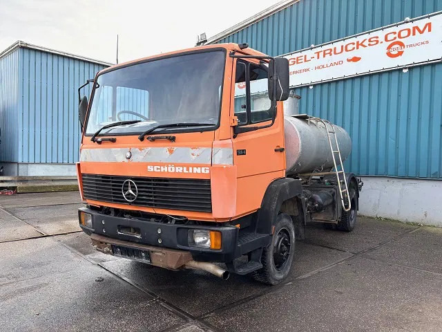 Mercedes-Benz 914 KO RHD 4x2 FULL STEEL TANK TRUCK (6-CILINDER ENGINE / MANUAL GEARBOX / FULL STEEL SUSPENSION) - Camião cisterna: foto 1 Mercedes-Benz 914 KO RHD 4x2 FULL STEEL TANK TRUCK (6-CILINDER ENGINE / MANUAL GEARBOX / FULL STEEL SUSPENSION) - Camião cisterna: foto 1