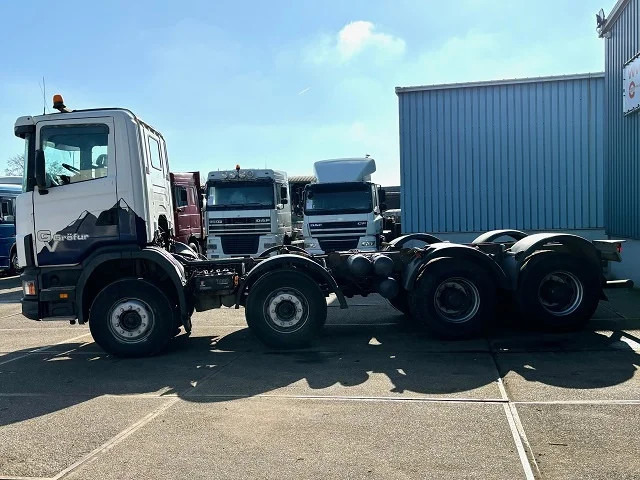 Scania R124-420 C 8x4 FULL STEEL CHASSIS (EURO 3 / FULL STEEL SUSPENSION / REDUCTION AXLES / GRS900 GEARBOX) - Camião chassi: foto 4 Scania R124-420 C 8x4 FULL STEEL CHASSIS (EURO 3 / FULL STEEL SUSPENSION / REDUCTION AXLES / GRS900 GEARBOX) - Camião chassi: foto 4