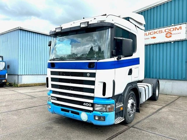 Scania R124-400 L 4x2 SLEEPERCAB ADR/VLG (2 FUEL LINES!!) (EURO 2 / 12 GEARS MANUAL GEARBOX / RETARDER / BLOWER / P.T.O. / AIRCONDITION - Tractor: foto 1 Scania R124-400 L 4x2 SLEEPERCAB ADR/VLG (2 FUEL LINES!!) (EURO 2 / 12 GEARS MANUAL GEARBOX / RETARDER / BLOWER / P.T.O. / AIRCONDITION - Tractor: foto 1