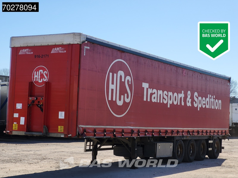 AMT TRAILER AMT 4770 Lift+Lenkachse Hubdach - Semi-reboque de lona: foto 1 AMT TRAILER AMT 4770 Lift+Lenkachse Hubdach - Semi-reboque de lona: foto 1