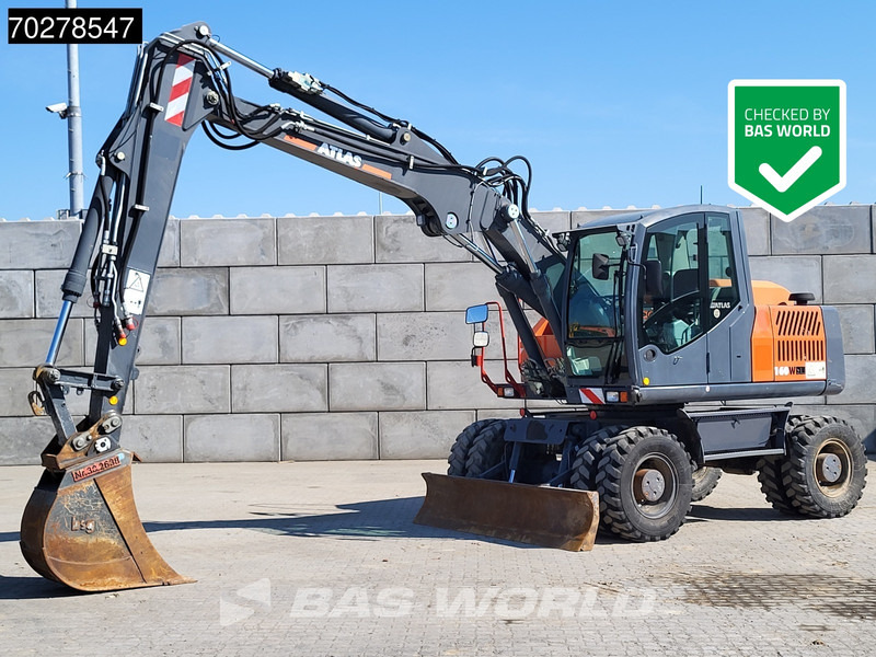 Atlas 160W WEIGHT FROM BROCHURE! - Escavadeira de rodas: foto 1 Atlas 160W WEIGHT FROM BROCHURE! - Escavadeira de rodas: foto 1