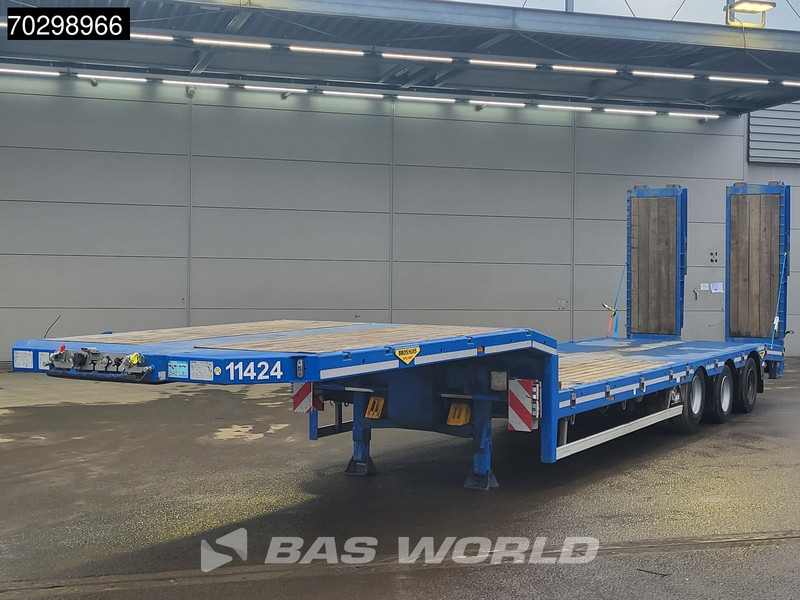 Broshuis 3ASD-18-30/0 Lift + Steering Axle Hydraulic Ramps - Semi-reboque baixa: foto 2 Broshuis 3ASD-18-30/0 Lift + Steering Axle Hydraulic Ramps - Semi-reboque baixa: foto 2