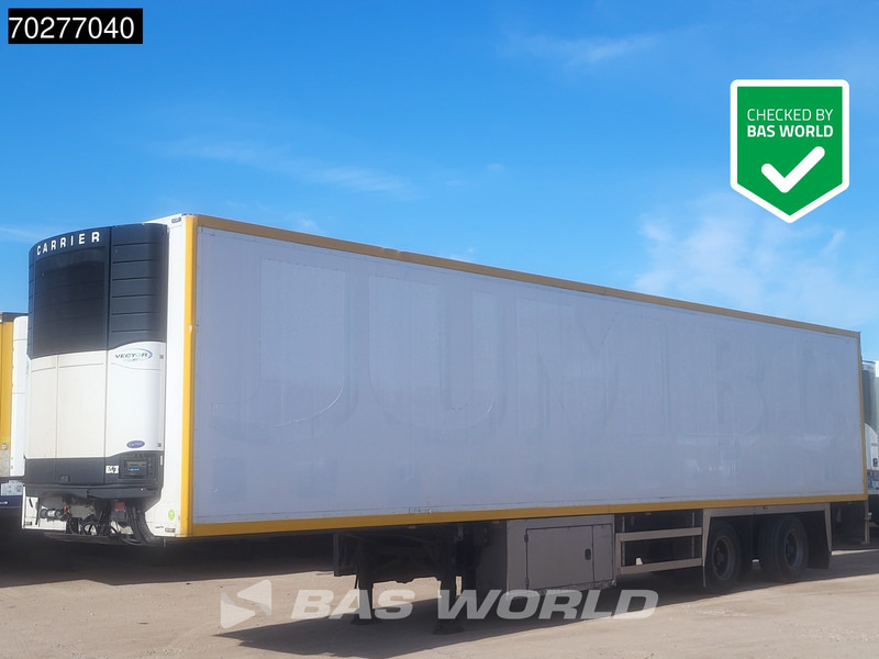 Burg Carrier Vector 1850 MT 2 axles Liftachse+Lenkachse Tailgate - Semi-reboque frigorífico: foto 1 Burg Carrier Vector 1850 MT 2 axles Liftachse+Lenkachse Tailgate - Semi-reboque frigorífico: foto 1