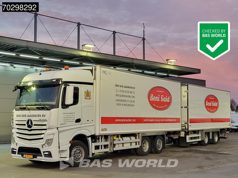 Mercedes-Benz Actros 2643 6X2 NL-Combi Frigoblock FB-FIL2 2tons Ladebordwand Retarder Automatic Xenon - Camião: foto 1 Mercedes-Benz Actros 2643 6X2 NL-Combi Frigoblock FB-FIL2 2tons Ladebordwand Retarder Automatic Xenon - Camião: foto 1