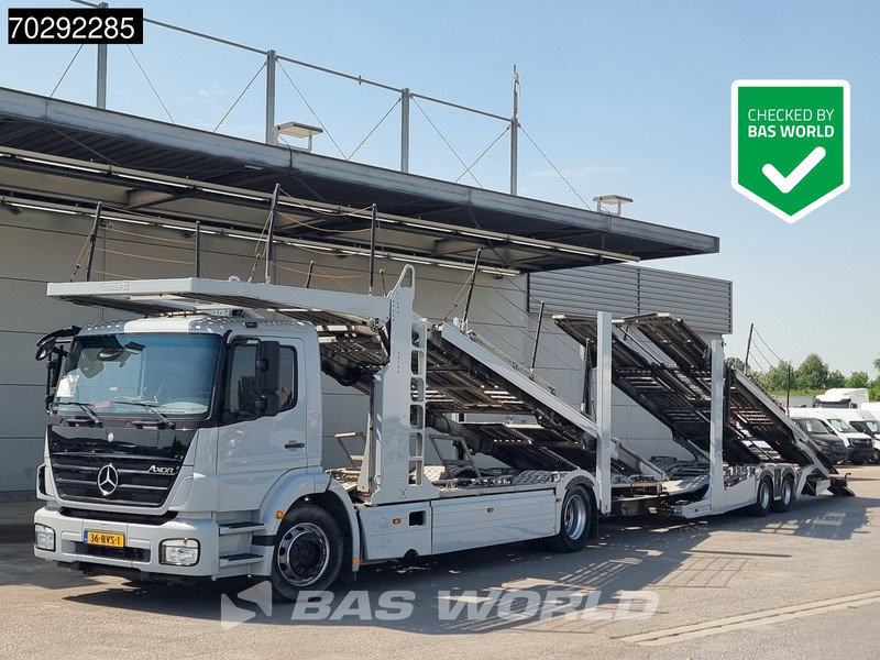 Mercedes-Benz Axor 1833 4X2 NL-Truck Rolfo car transporter Retarder 3-Pedals Euro 5 - Camião: foto 1 Mercedes-Benz Axor 1833 4X2 NL-Truck Rolfo car transporter Retarder 3-Pedals Euro 5 - Camião: foto 1