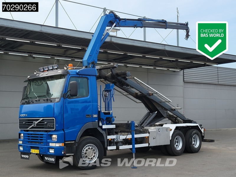 Volvo FH12 380 6X2 NL-Truck HMF 1463K2 Crane Steelsuspension Lift-Axle Manual Euro 3 - Camião, Camião grua: foto 1 Volvo FH12 380 6X2 NL-Truck HMF 1463K2 Crane Steelsuspension Lift-Axle Manual Euro 3 - Camião, Camião grua: foto 1