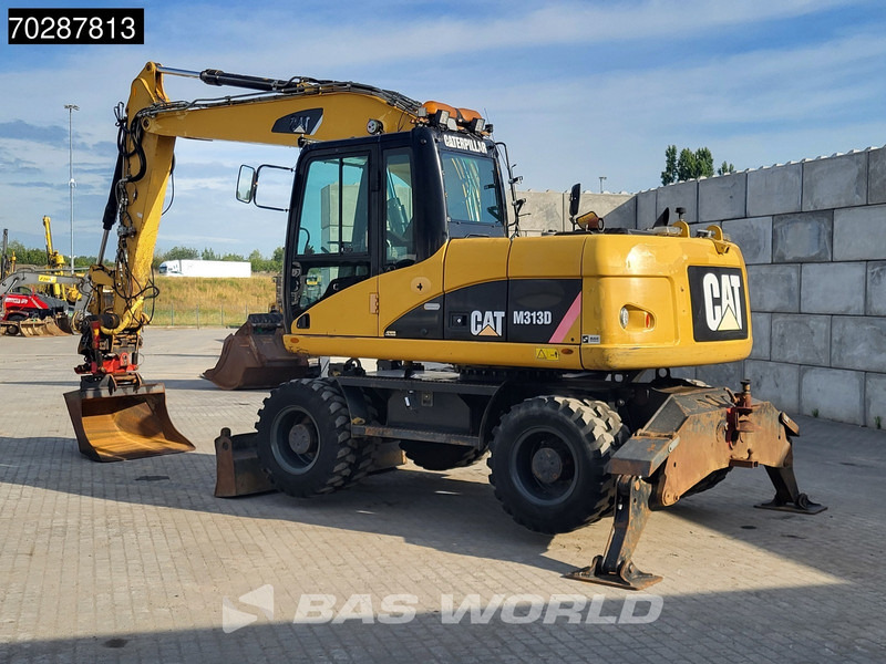 Caterpillar M313 D OUTRIGGERS + BLADE - Escavadeira de rodas: foto 3 Caterpillar M313 D OUTRIGGERS + BLADE - Escavadeira de rodas: foto 3