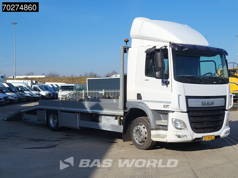 DAF CF 250 4X2 18tons NL-Truck Machine transporter Hydraulic ramps Euro 6 - Camião transporte de veículos: foto 3 DAF CF 250 4X2 18tons NL-Truck Machine transporter Hydraulic ramps Euro 6 - Camião transporte de veículos: foto 3