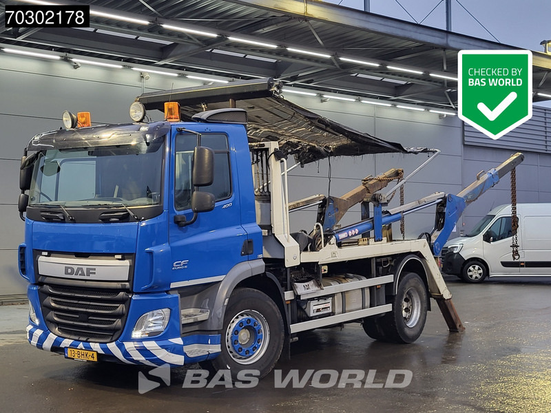DAF CF 400 4X2 NL-Truck ACC 13T VDL skiploader Euro 6 - Camião multibenne: foto 1 DAF CF 400 4X2 NL-Truck ACC 13T VDL skiploader Euro 6 - Camião multibenne: foto 1