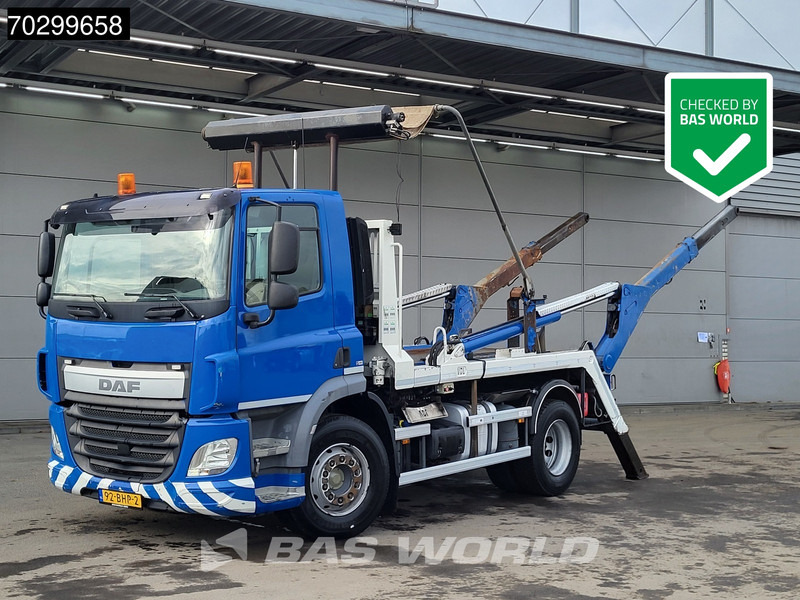 DAF CF 400 4X2 NL-Truck APK 14tons VDL skiploader ACC Automatic Euro 6 - Camião multibenne: foto 1 DAF CF 400 4X2 NL-Truck APK 14tons VDL skiploader ACC Automatic Euro 6 - Camião multibenne: foto 1