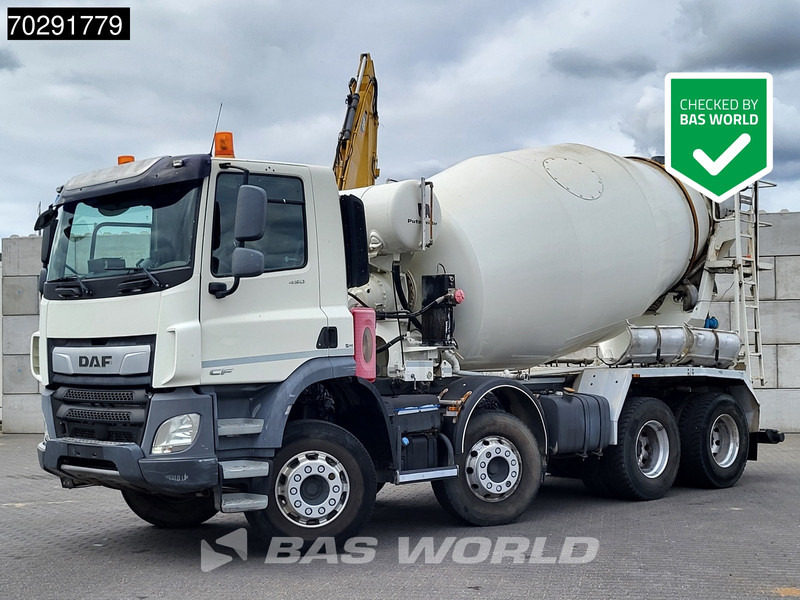 DAF CF 450 8X4 9m3 Intermix Putzmeister mixer Steelsuspension Automatic Euro 6 - Camião betoneira: foto 1 DAF CF 450 8X4 9m3 Intermix Putzmeister mixer Steelsuspension Automatic Euro 6 - Camião betoneira: foto 1