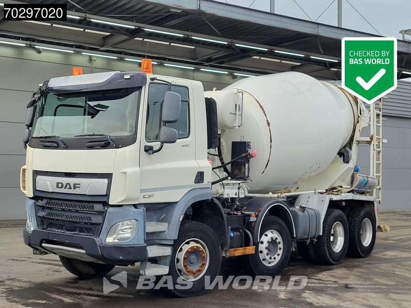 DAF CF 450 8X4 9m3 Putzmeister Mixer Automatic Steelsuspension Euro 6 - Camião betoneira: foto 1 DAF CF 450 8X4 9m3 Putzmeister Mixer Automatic Steelsuspension Euro 6 - Camião betoneira: foto 1