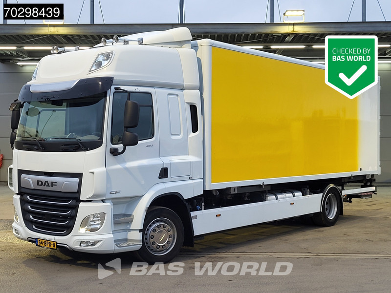 DAF CF 450 CF 4X2 BDF truck 2000kg Ladebordwand Air suspension Automatic Euro 6 - Camião transportador de contêineres/ Caixa móvel: foto 1 DAF CF 450 CF 4X2 BDF truck 2000kg Ladebordwand Air suspension Automatic Euro 6 - Camião transportador de contêineres/ Caixa móvel: foto 1
