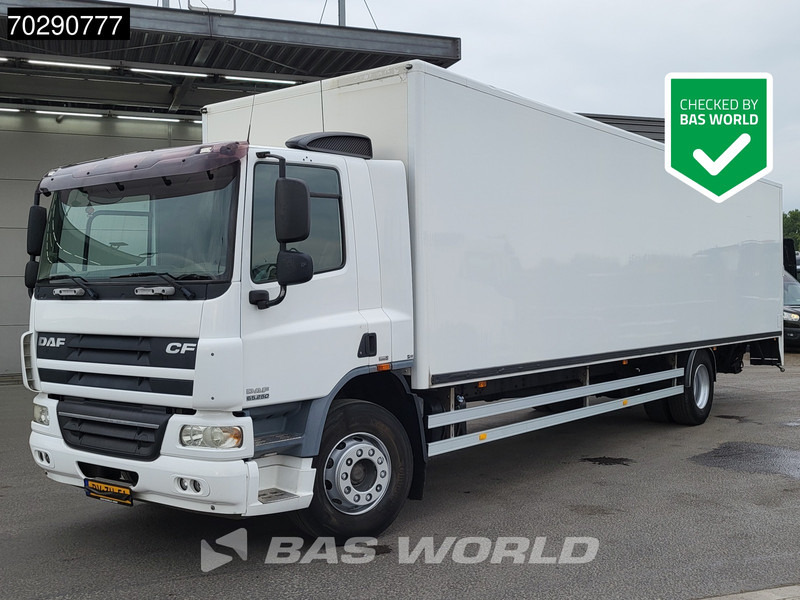 DAF CF65.250 CF 4X2 NL-Truck 10mtrs box 2000kg Ladebordwand Automatic Euro 5 - Camião furgão: foto 1 DAF CF65.250 CF 4X2 NL-Truck 10mtrs box 2000kg Ladebordwand Automatic Euro 5 - Camião furgão: foto 1