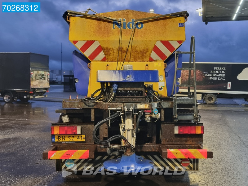 Camião de caixa aberta/ Plataforma DAF CF75.250 6X2 NL-Truck Nido sand-salt spreader Lift+Lenkachse Euro 3: foto 6