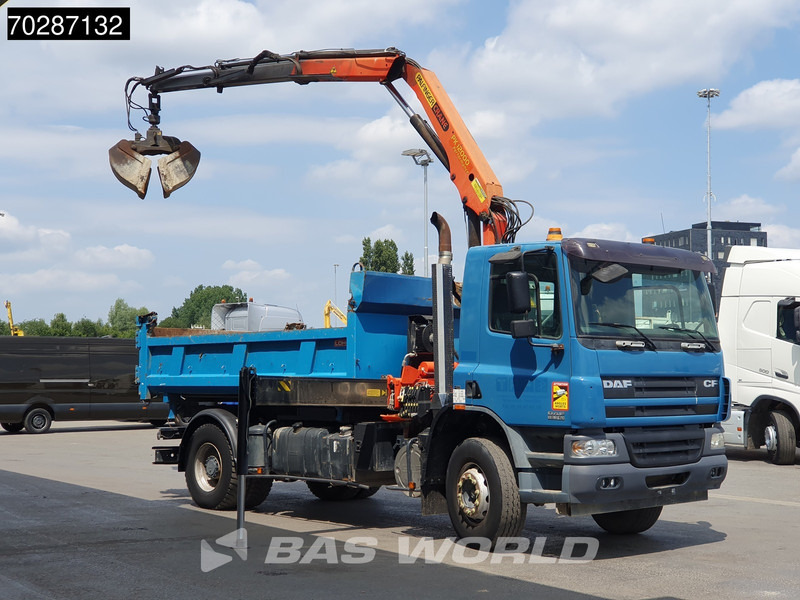 DAF CF75.310 4X2 Manual Big-Axle Steelsuspension Palfinger Euro 3 - Camião basculante, Camião grua: foto 3 DAF CF75.310 4X2 Manual Big-Axle Steelsuspension Palfinger Euro 3 - Camião basculante, Camião grua: foto 3