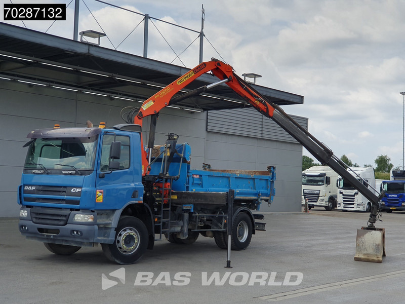 DAF CF75.310 4X2 Manual Big-Axle Steelsuspension Palfinger Euro 3 - Camião basculante, Camião grua: foto 5 DAF CF75.310 4X2 Manual Big-Axle Steelsuspension Palfinger Euro 3 - Camião basculante, Camião grua: foto 5