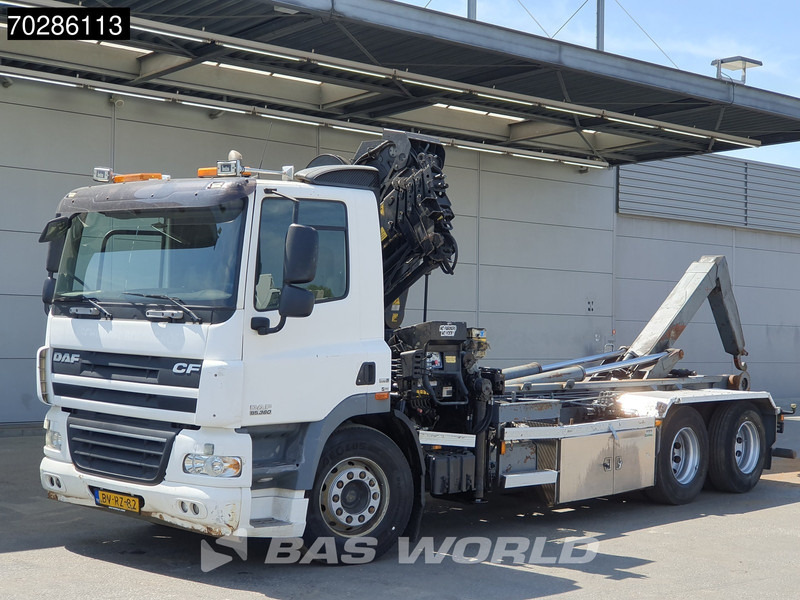 DAF CF85.360 CF 6X2 NL-Truck Hiab 211 EP-4 HIDUO Crane + Hooklift Liftachse Euro 5 - Camião polibenne, Camião grua: foto 3 DAF CF85.360 CF 6X2 NL-Truck Hiab 211 EP-4 HIDUO Crane + Hooklift Liftachse Euro 5 - Camião polibenne, Camião grua: foto 3
