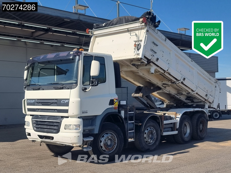 DAF CF85.410 8X4 15m3 2-way tipper Manual Big-Axle Steelsuspension Euro 5 - Camião basculante: foto 1 DAF CF85.410 8X4 15m3 2-way tipper Manual Big-Axle Steelsuspension Euro 5 - Camião basculante: foto 1
