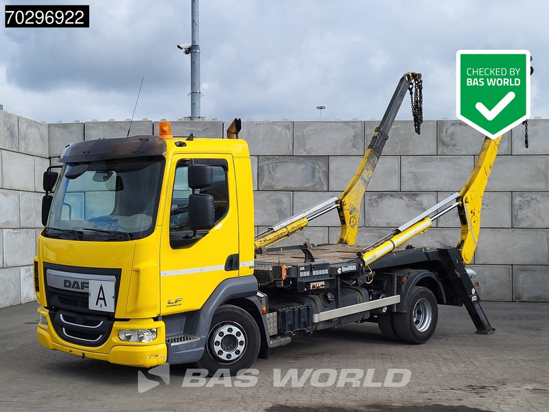 DAF LF 250 4X2 8Tons Gergen Skiploader Manual Euro 6 - Camião multibenne: foto 1 DAF LF 250 4X2 8Tons Gergen Skiploader Manual Euro 6 - Camião multibenne: foto 1