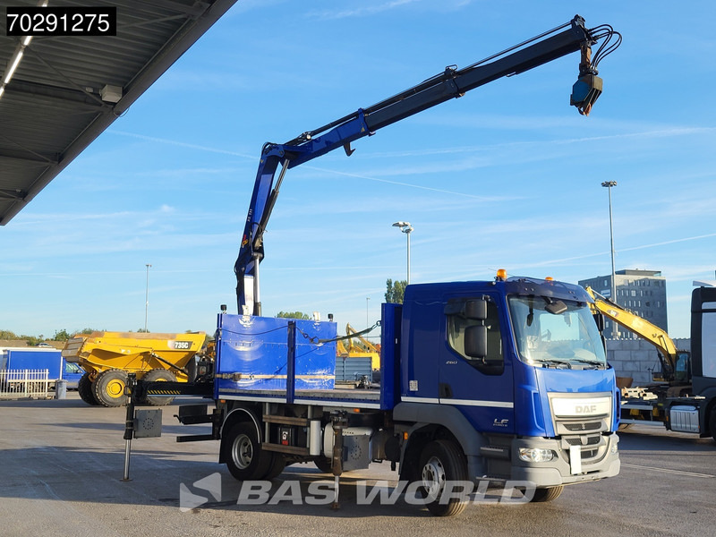 DAF LF 260 LF 4X2 HIAB 111 B-2 HIDUO Crane Automatic ACC Euro 6 - Camião de caixa aberta/ Plataforma, Camião grua: foto 3 DAF LF 260 LF 4X2 HIAB 111 B-2 HIDUO Crane Automatic ACC Euro 6 - Camião de caixa aberta/ Plataforma, Camião grua: foto 3