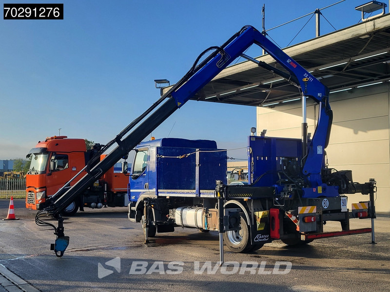 DAF LF 260 LF 4X2 HIAB 111 B-2 Hiduo Crane Automatic ACC Euro 6 - Camião de caixa aberta/ Plataforma, Camião grua: foto 5 DAF LF 260 LF 4X2 HIAB 111 B-2 Hiduo Crane Automatic ACC Euro 6 - Camião de caixa aberta/ Plataforma, Camião grua: foto 5