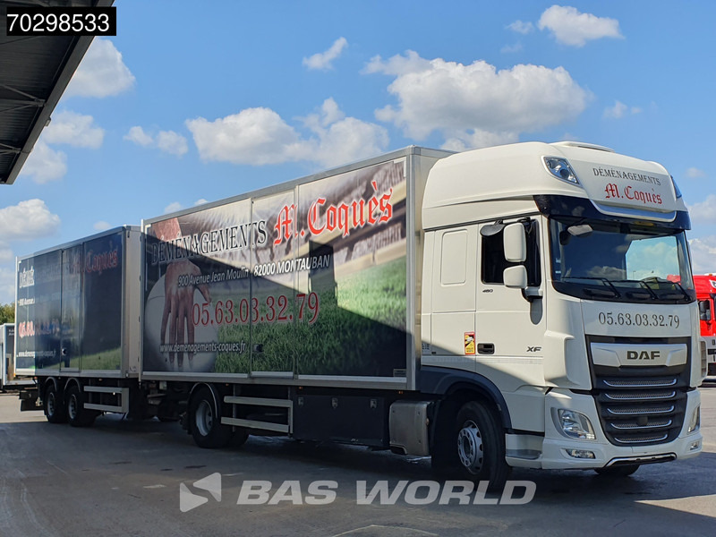DAF XF 480 4X2 NL Combi 1500kg Ladebordwand Retarder Standklima Automatic ACC Euro 6 - Camião furgão: foto 3 DAF XF 480 4X2 NL Combi 1500kg Ladebordwand Retarder Standklima Automatic ACC Euro 6 - Camião furgão: foto 3