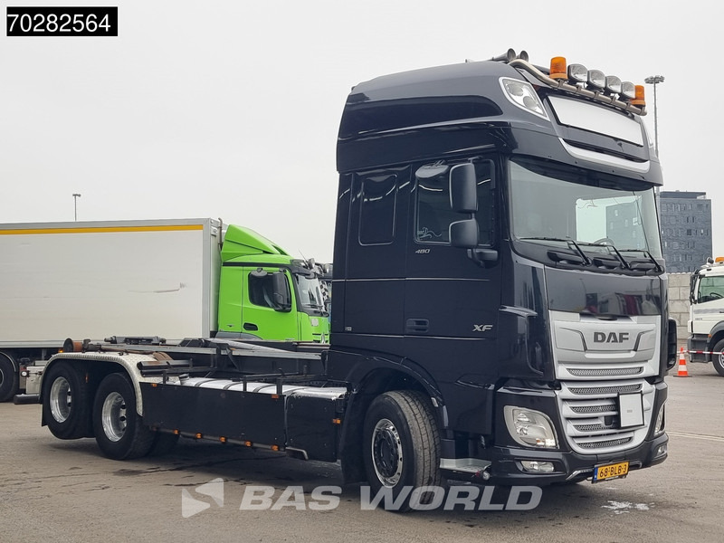 Camião polibenne DAF XF 480 6X2 NL-Truck VDL S-30-6400 ACC Standklima Euro 6: foto 6