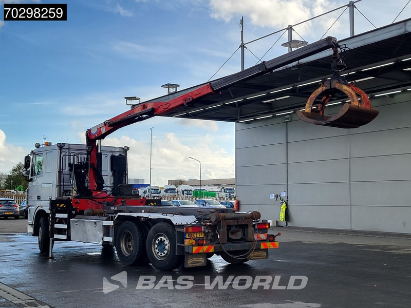 DAF XF105.410 XF 6X2 NL-Truck HMF 1643 Z2 Crane 24T Container system Lift+Steering-Axle Euro 5 - Camião com sistema de cabo, Camião grua: foto 2 DAF XF105.410 XF 6X2 NL-Truck HMF 1643 Z2 Crane 24T Container system Lift+Steering-Axle Euro 5 - Camião com sistema de cabo, Camião grua: foto 2