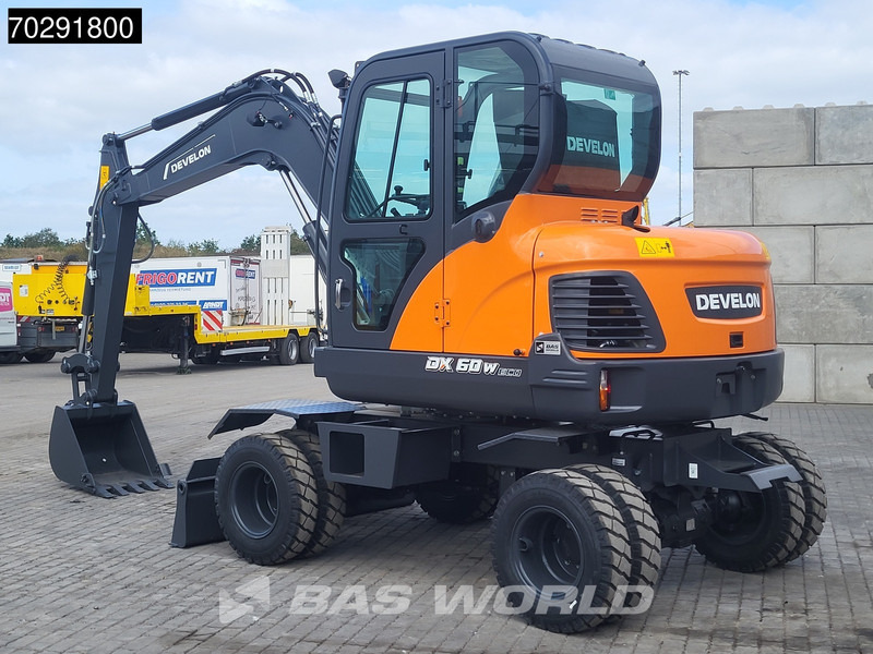 Develon DX60 WN ECO-1 A/C - Escavadeira de rodas: foto 3 Develon DX60 WN ECO-1 A/C - Escavadeira de rodas: foto 3