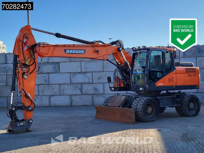 Doosan DX190W-5 - Escavadeira de rodas: foto 1 Doosan DX190W-5 - Escavadeira de rodas: foto 1