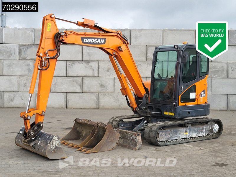 Doosan DX63-3 - Mini escavadeira: foto 1 Doosan DX63-3 - Mini escavadeira: foto 1