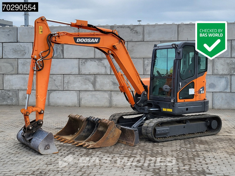 Doosan DX63-3 - Mini escavadeira: foto 1 Doosan DX63-3 - Mini escavadeira: foto 1
