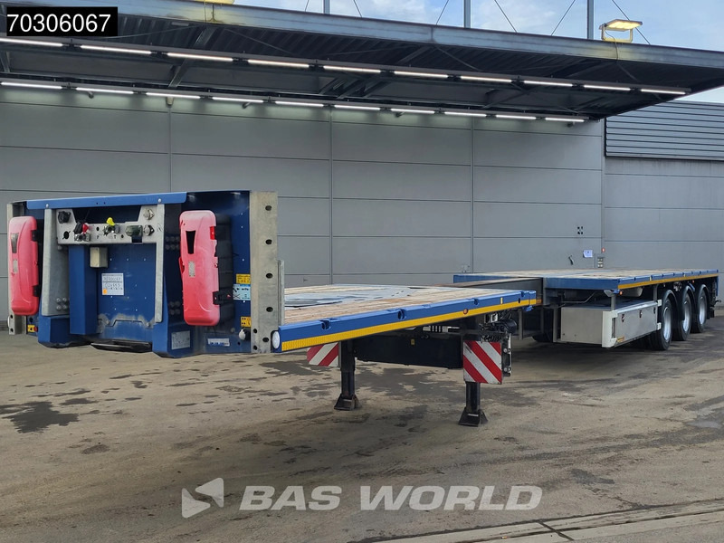 Faymonville F-S43-1AAF 3x Steering Axle 2x Extendable 1580cm - Semi-reboque plataforma/ Caixa aberta: foto 3 Faymonville F-S43-1AAF 3x Steering Axle 2x Extendable 1580cm - Semi-reboque plataforma/ Caixa aberta: foto 3