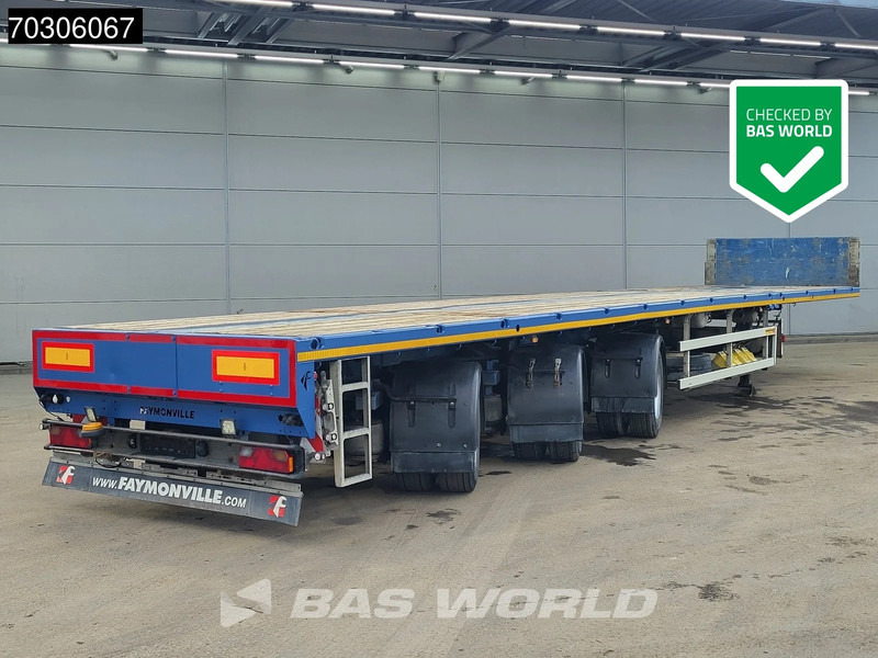 Faymonville F-S43-1AAF 3x Steering Axle 2x Extendable 1580cm - Semi-reboque plataforma/ Caixa aberta: foto 1 Faymonville F-S43-1AAF 3x Steering Axle 2x Extendable 1580cm - Semi-reboque plataforma/ Caixa aberta: foto 1