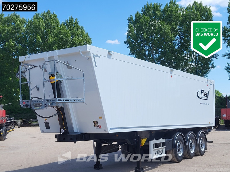 Fliegl SDS02 3 axles 50m3 ALU Liftachse - Semi-reboque basculante: foto 1 Fliegl SDS02 3 axles 50m3 ALU Liftachse - Semi-reboque basculante: foto 1