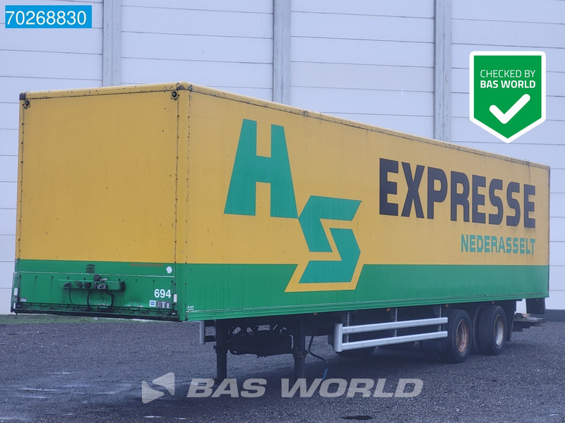 Floor FL0-12-20K1 2 axles Lenkachse Ladebordwand Hardholze Boden - Semi-reboque furgão: foto 1 Floor FL0-12-20K1 2 axles Lenkachse Ladebordwand Hardholze Boden - Semi-reboque furgão: foto 1