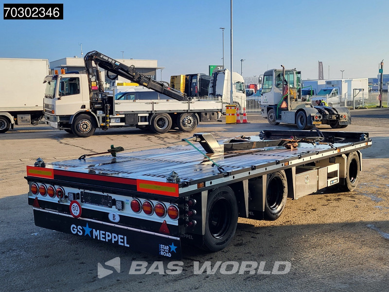 GS Meppel AV-2800L NEW / UNUSED Twistlocks Lifting Axle - Reboque plataforma/ Caixa aberta: foto 3 GS Meppel AV-2800L NEW / UNUSED Twistlocks Lifting Axle - Reboque plataforma/ Caixa aberta: foto 3