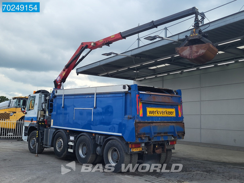 Ginaf X4243TS 8X4 NL-Truck HMF1643-Z Crane 17m3 Ruizeveld Tipper Big-Axle Lift+Lenkachse - Camião basculante, Camião grua: foto 3 Ginaf X4243TS 8X4 NL-Truck HMF1643-Z Crane 17m3 Ruizeveld Tipper Big-Axle Lift+Lenkachse - Camião basculante, Camião grua: foto 3