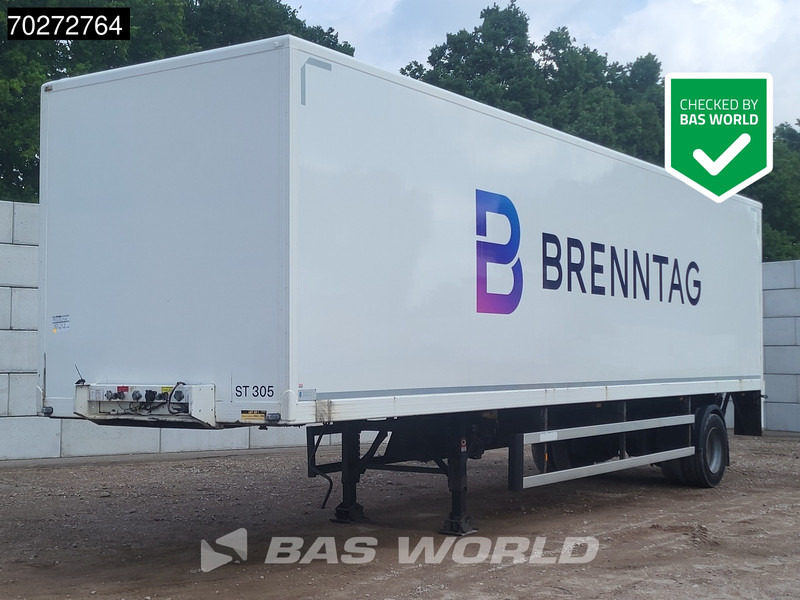 Groenewegen DRO 10 10 B Lenkachse TÜV 02/26 Tailgate City - Semi-reboque furgão: foto 1 Groenewegen DRO 10 10 B Lenkachse TÜV 02/26 Tailgate City - Semi-reboque furgão: foto 1