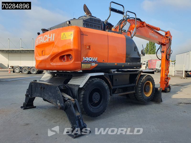Hitachi ZX140W -6 OUTRIGGERS + BLADE - Escavadeira de rodas: foto 5 Hitachi ZX140W -6 OUTRIGGERS + BLADE - Escavadeira de rodas: foto 5