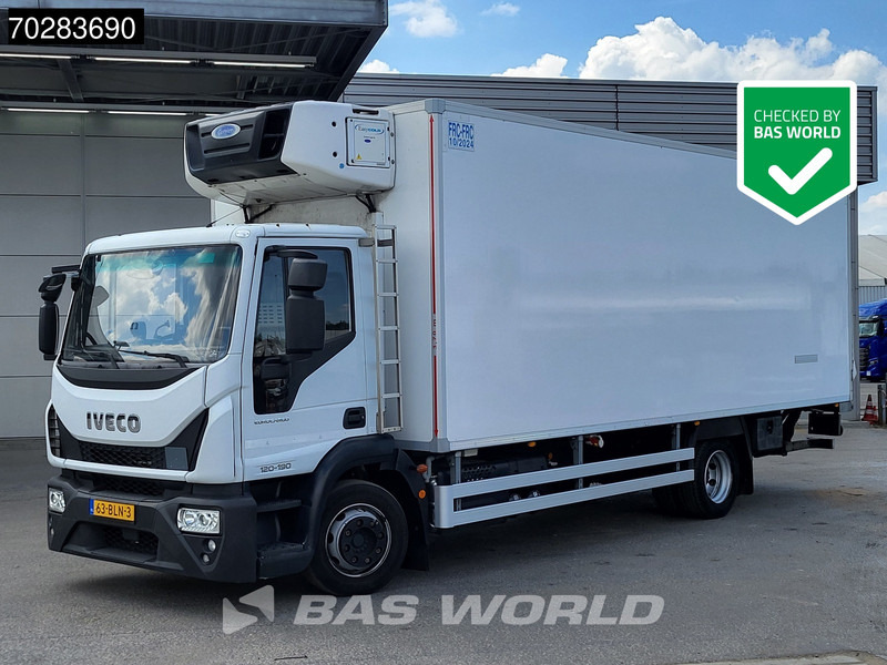 Iveco Eurocargo 120-190 4X2 NL-Truck Carrier Supra 850 Silent Ladebordwand Manual Euro 6 - Camião frigorífico: foto 1 Iveco Eurocargo 120-190 4X2 NL-Truck Carrier Supra 850 Silent Ladebordwand Manual Euro 6 - Camião frigorífico: foto 1